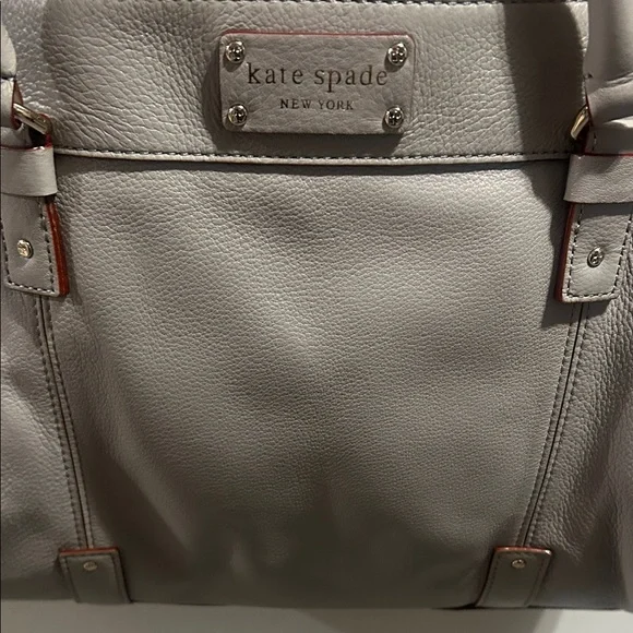 Kate Spade Light Gray Shoulder Bag - Picture 5 of 6